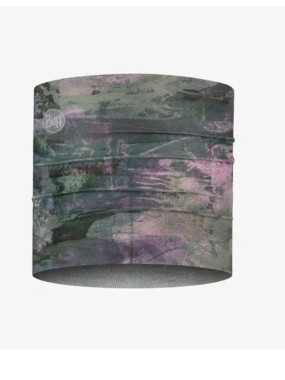 Buff Adult CoolNet UV Half Neckwear Grey Print NWT Ultra Stretch UPF 50+ Sun